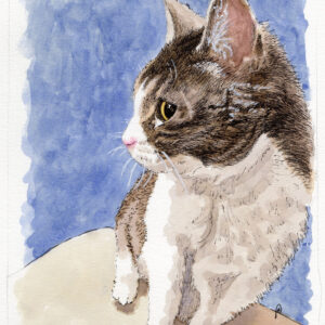 Watercolor Pet Portrait 5